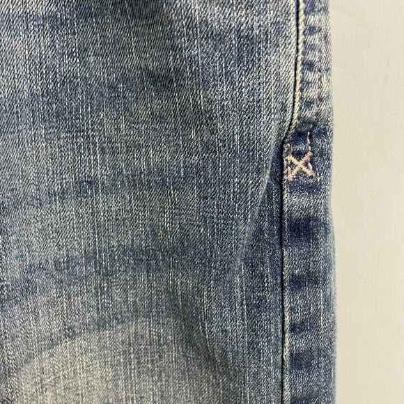 Berne Mens Jeans Size 32X30 Medium Wash Workwear Casual Denim - Picture 4 of 6